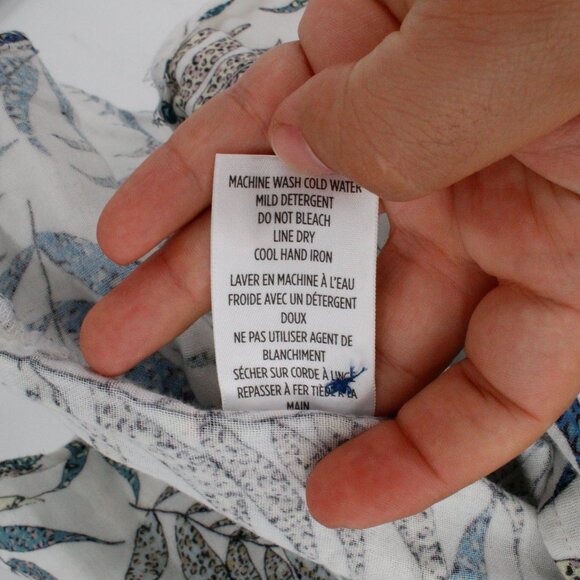 Robert graham shirt mens 4XL Mar Azul Gauze Cotton Cheetah Palm Leaf classic fit - Picture 5 of 16